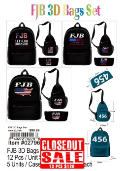 FJB 3D Bags Set
